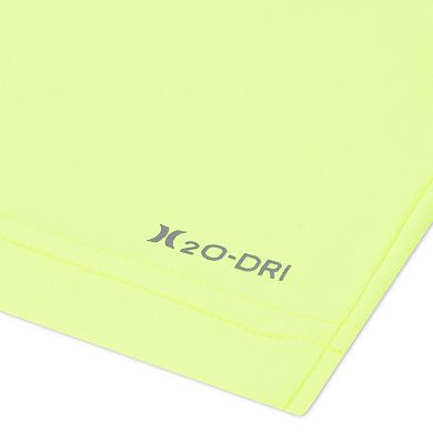 Boys 4-16 Hurley Swim H2O-DRI UPF Rash Guard Top & Palm Tree Trunks 2-Piece Set