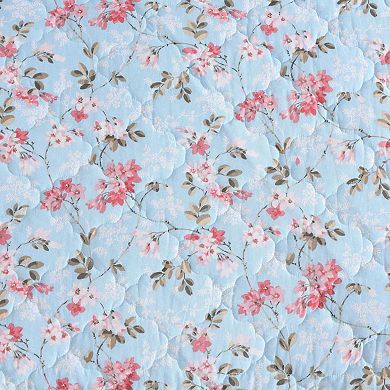 Laura Ashley Blissful Dream Quilt & Sham Set