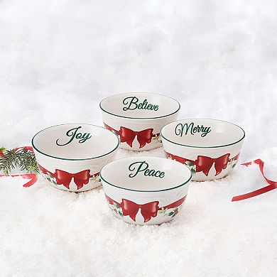 Pfaltzgraff Winterberry 11-oz. Set of 4 Bowls