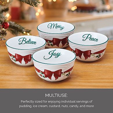 Pfaltzgraff Winterberry 11-oz. Set of 4 Bowls