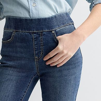 Juniors' Apt. 9® Tummy Control Pull-On Bootcut Jeans