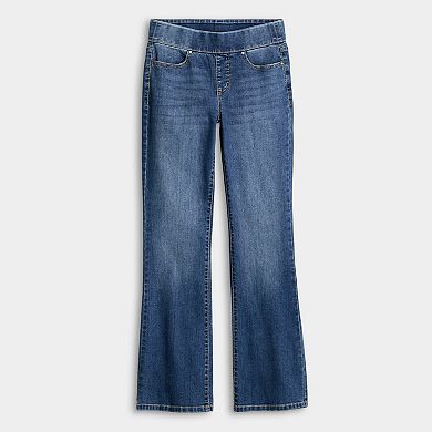 Juniors' Apt. 9® Tummy Control Pull-On Bootcut Jeans