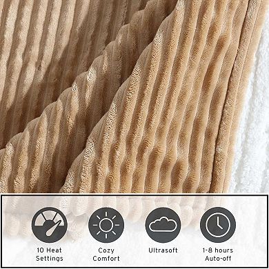 Eddie Bauer Mountain Valley Electric Heated Throw Blanket