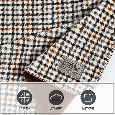Eddie Bauer Griffin Plaid Throw Blanket