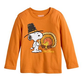 Baby & Toddler Boy Jumping Beans® Peanuts Give Thanks Long Sleeve Tee