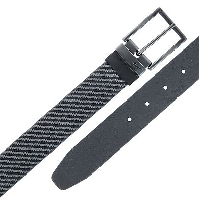 Men's Nike Carbon Fiber Textured Reversible Belt