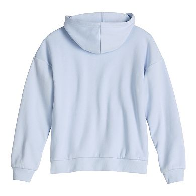 Girls 7-16 Stitch Fleece Hoodie