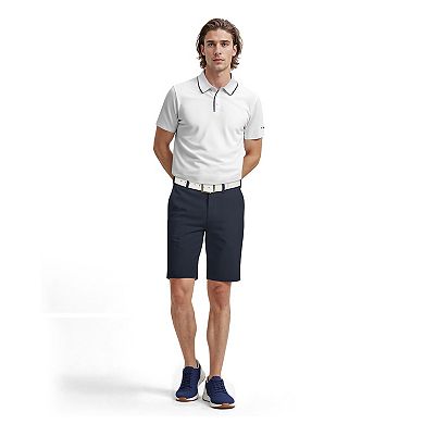 Men's Grand Slam Pebble Texture Short Sleeve Golf Polo Shirt