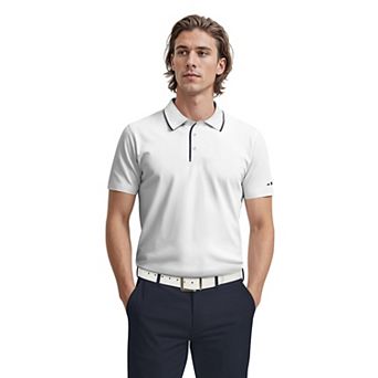Men's Grand Slam Pebble Texture Short Sleeve Golf Polo Shirt