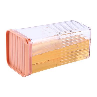 5 Pack Airtight Food Storage Containers with Lids, Plastic Leakproof Pantry Organization and Storage