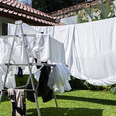 Portable Clothesline, 26.24ft Nylon Windproof Non-Slip Washing Line Rope