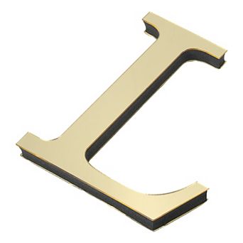 3D Acrylic Alphabet Mirror Wall Stickers, Self-Adhesive Home Decor Letter Sign Art Sticker Decal