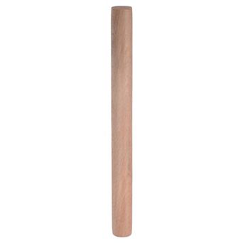 Rolling Pin 11.8" x 1.1" Cylindrical Smooth Non-Stick Beech Wood Kitchen Roller Rolling Pins