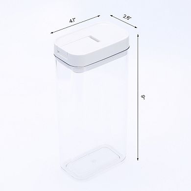 5 Pack Airtight Food Storage Containers with Lids, Kitchen Pantry Organization, Dry Food Containers