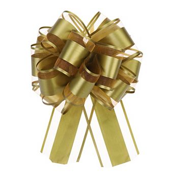 10 pc 6 Inch Large Big Pull Bow Organza Gift Wrapping Bows Ribbon