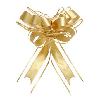 20 pc 6 Inch Giant Large Pull Bow Gift Wrapping Organza Bows Ribbon for Presents