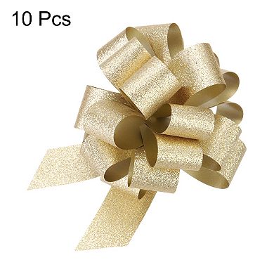 10pcs 11" Car Large Pull Bow Gift Wrapping Bows for Christmas Flower Presents