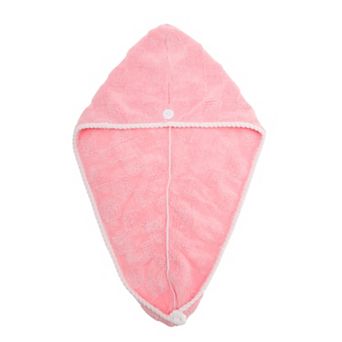 1 pc Water-absorbent Hair Towel Wrap for Bathroom Hotel