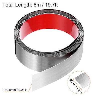 19.7ft x 1.97" Wall Trim Peel and Stick Molding Trim Self Adhesive Frame