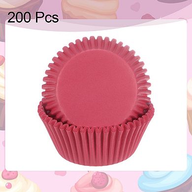 200 Count Cupcake Liners Cupcake Cups Standard Size Muffins Liners Papers Baking Cups Wrappers