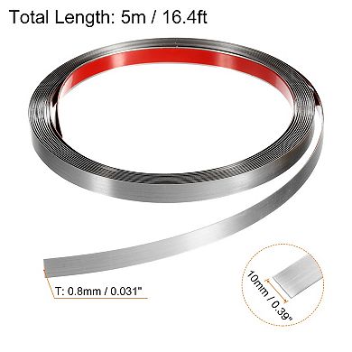 16.4ft x 0.39" Wall Trim Peel and Stick Molding Trim Self Adhesive Frame