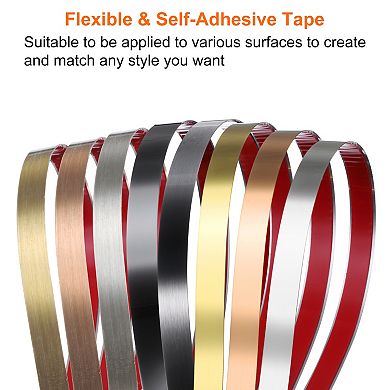 16.4ft x 1.57" Wall Trim Peel and Stick Molding Trim Self Adhesive Frame