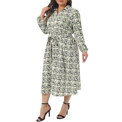 long sleeve belted midi dress ZARA Womens Dress Long Sleeve Black Pleated Belted Midi Dress Small/S NEW
