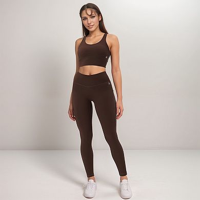 Women's Strappy Back Sports Bra with High Support