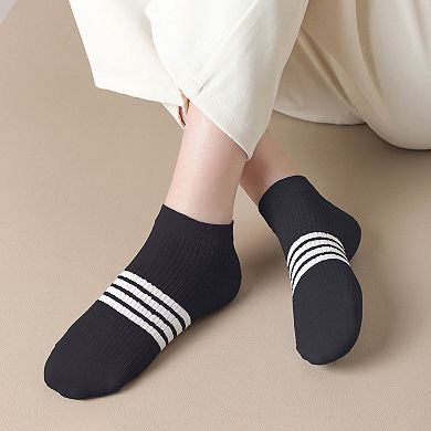 Women's Ankle Socks Wicking Non Slip Cotton for Casual Stability and Comfort 2 Pairs