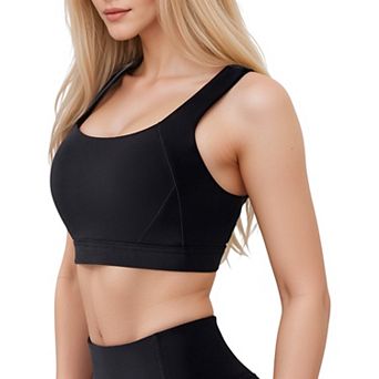 Women's High Support Scoop Neck Sports Bra