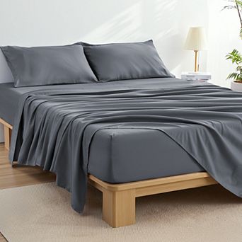 CLICKBIN Luxurious Microfiber 4 pc Sheet Set