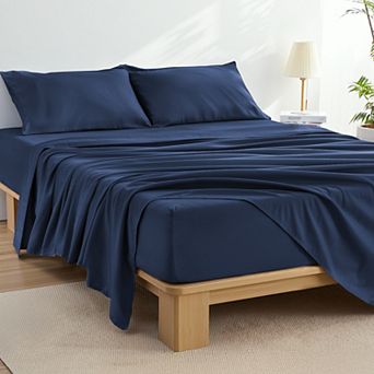 CLICKBIN Luxurious Microfiber 4 pc Sheet Set