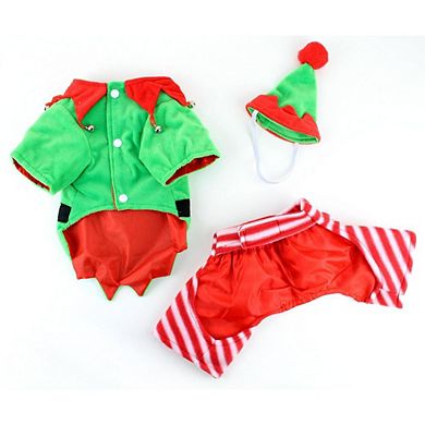 Midlee Dog Elf Costume