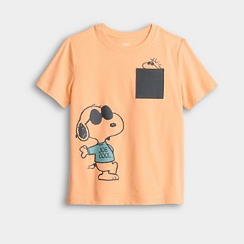 Boys 4-12 Jumping Beans® Peanuts Snoopy Graphic Short Sleeve Pocket Tee