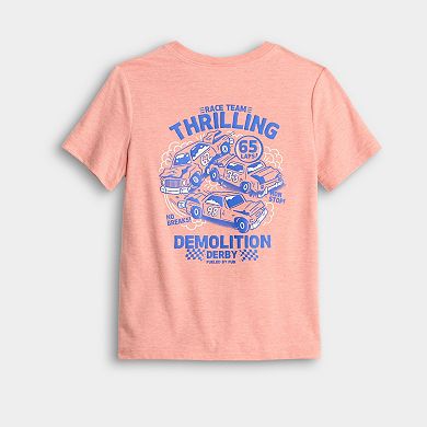 Boys 4-12 Jumping Beans® Short Sleeve Graphic Pocket Tee