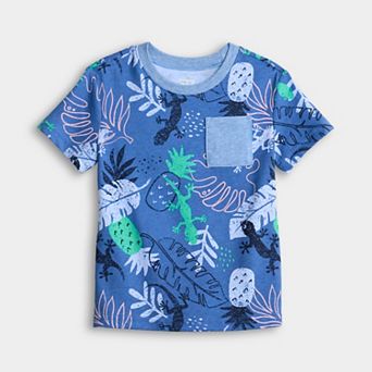 Boys 4-12 Jumping Beans® Short Sleeve Graphic Pocket Tee