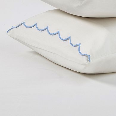 Peri Scalloped 2-pc. Pillowcase Set or 4-pc. Sheet & Pillowcase Set