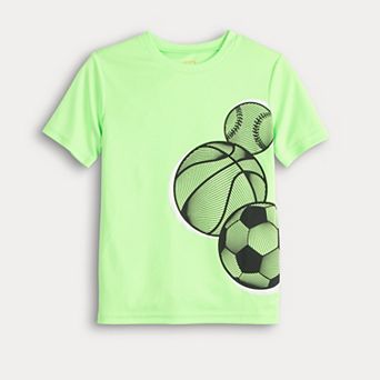 Boys 4-12 Jumping Beans® Short Sleeve Active Graphic Tee