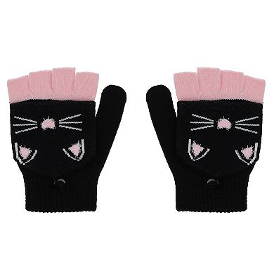 Girl's 4-16 Elli by Capelli 2-pk. Flip Top Gloves