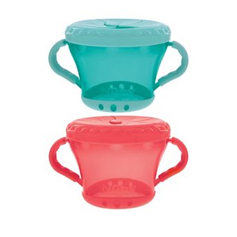 Nuby 2 pk Baby Snack Keeper Container