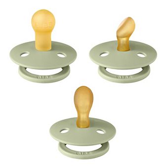 BIBS Try-It Collection 3-Pack Latex Pacifiers 0-6 Months