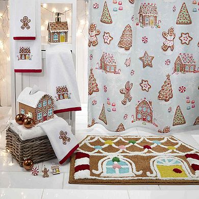 Avanti Sweet Treat Gingerbread House Towel