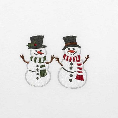 Avanti Winter Snowman Decorative Towel