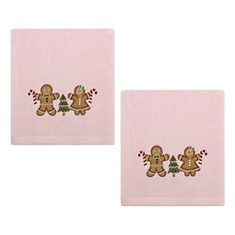 Avanti Gingerbread People 2 pc Towel Set