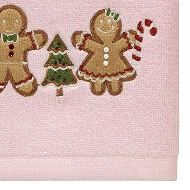 Avanti Gingerbread People 2-pc. Towel Set