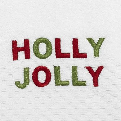 Avanti Holly Jolly 2-pc. Decorative Towel Set