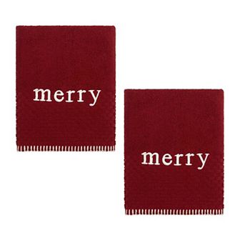 Avanti Merry 2 pc Towel Set