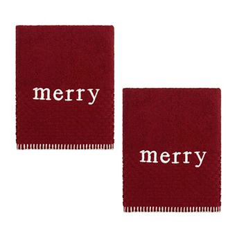 Avanti Merry 2 pc Towel Set
