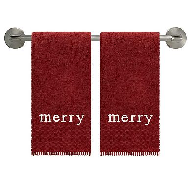 Avanti Merry 2-pc. Towel Set