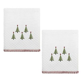 Avanti Ribbon Tree 2 pc Towel Set